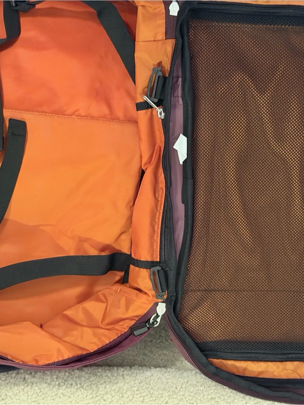 Burgundy Travel EBAGS Backpack for Men - Spacious Everyday Carry